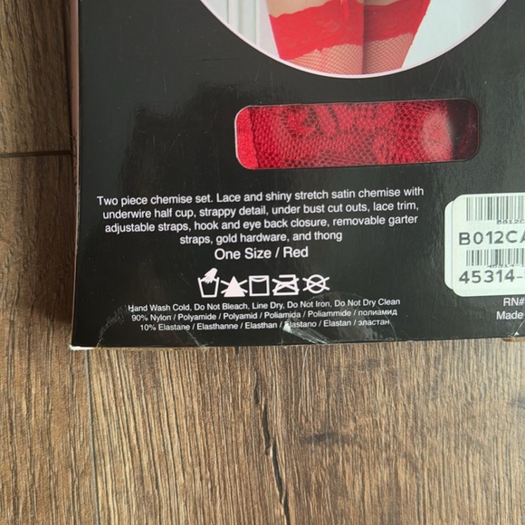 Seven Til Midnight Intimates & Sleepwear Seven Til Midnight Red